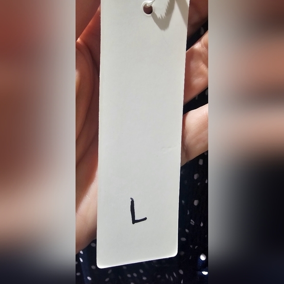 D&M Collection Ruched  Polka Dot  Wide Legged  Boho Loose Jumpsuit Woman's Lg - Picture 9 of 10